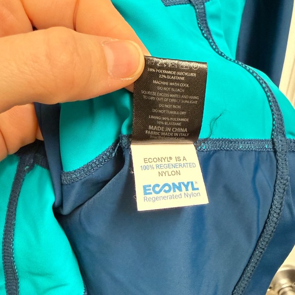 Fourth Element Turquoise Rash Guard - Picture 6 of 9